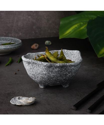 Салатник 350 мл d 14,5 см h7,5 см Wave Up Stone Untouched Taiga P.L. Proff Cuisine [6] (8)