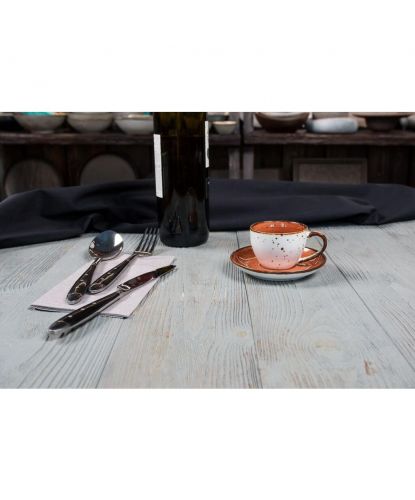 Кофейная пара 90 мл d6,6 см h4,8 см Brown Shore Fusion P.L. Proff Cuisine [6] (2)
