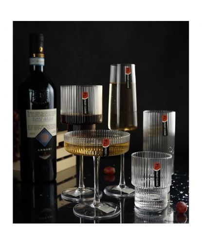 Бокал-флюте для шампанского 250 мл "ProBar Optical" d 5,6 см h25 см P.L. - BarWare [6] (4)