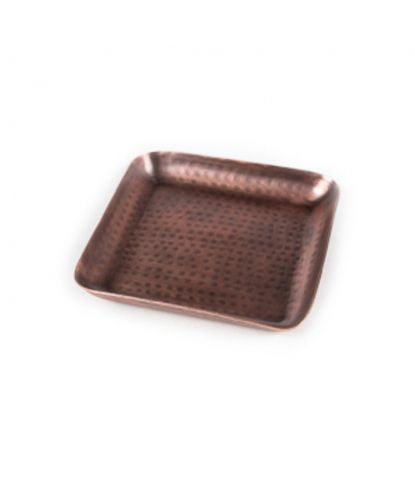 Блюдо квадратное 13*13 см (поднос) "Antique" нерж. под медь P.L. Proff Cuisine (3)