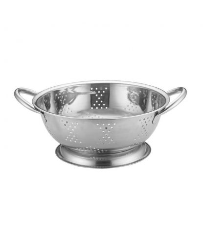 Дуршлаг 28 см нерж. на подставке круглый 2 ручки h15,5см 5л P.L. Proff Cuisine (2)