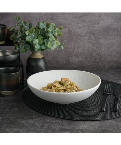Салатник 1000 мл d 22,7 см h6,6 см White Matt Panasia P.L. Proff Cuisine [4] (3)
