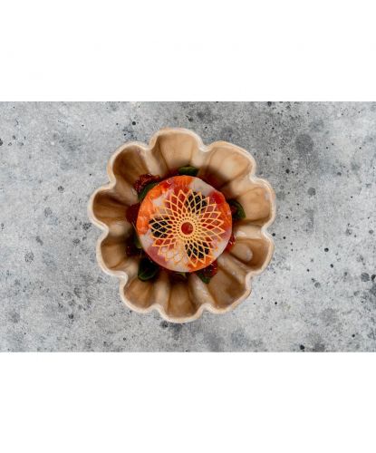 Салатник 450 мл d 14 см h7 см Pearl Shell Frutti di Mare P.L. [6] (14)