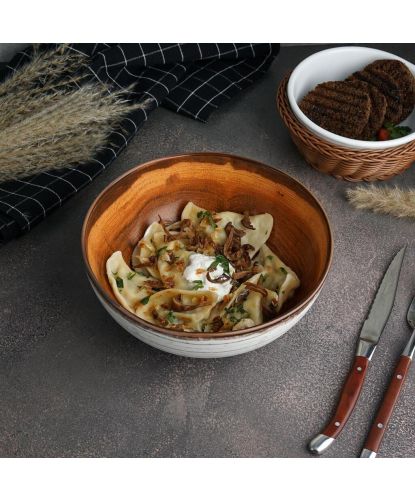 Салатник 1475 мл d 19,5 см h8 см Wood Fusion P.L. Proff Cuisine [3] (3)