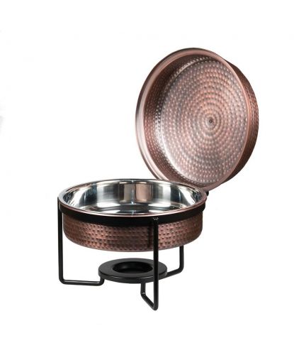 Чафиндиш (мармит) 7 л на подставке цвет Antique нерж. P.L. Proff Cuisine (2)