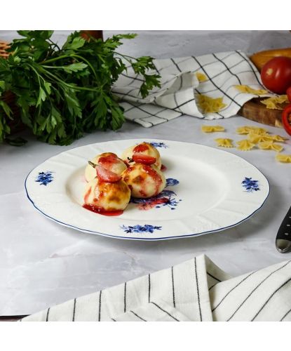 Тарелка d 26,6 см h1,9 см Blue Flower P.L. Proff Cuisine [6] (5)