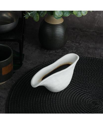 Соусник 100 мл 14,5*4,5 см h6,5 см White Matt Panasia P.L. Proff Cuisine [6] (2)