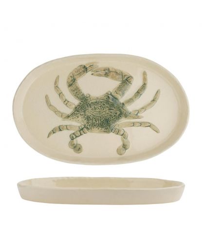 Блюдо овальное 29*18 см h2,5 см Crab Green Frutti di Mare P.L. [1] (3)