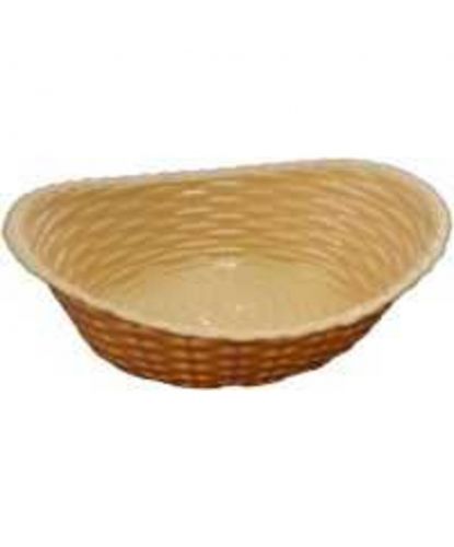 Корзина для хлеба 21*16,5 см h6,8 см плетеная ротанг бежевая P.L. Proff Cuisine (2)