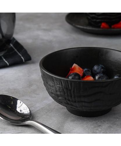 Соусник 150 мл d 9,8 см h5 см круглый Black Raw Wood P.L. Proff Cuisine [4] (3)