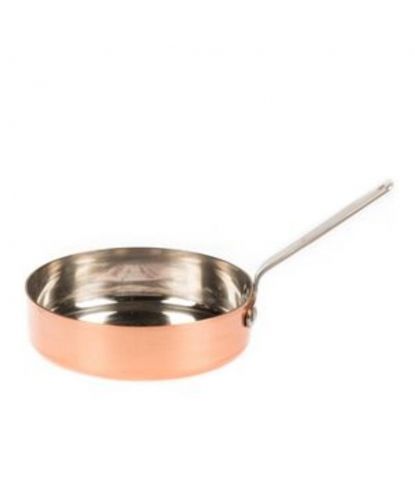 Сковорода для подачи 11 см h3 см 220 мл круглая Copper нерж. цвет медь P.L. Proff Cuisine (2)