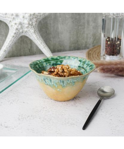 Салатник 175 мл 11,5*11 см h6 см Green Flower Frutti di Mare P.L. [1] (5)