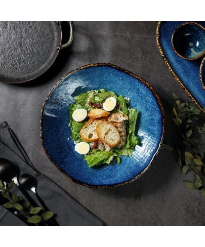 Салатник 925 мл d 24,6 см h6 см Aqua Blue P.L. Proff Cuisine [6] (6)