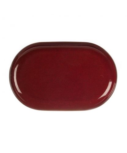 Блюдо овальное 25*16*2,4 см Evolution Dark Red P.L. Proff Cuisine [1] (7)