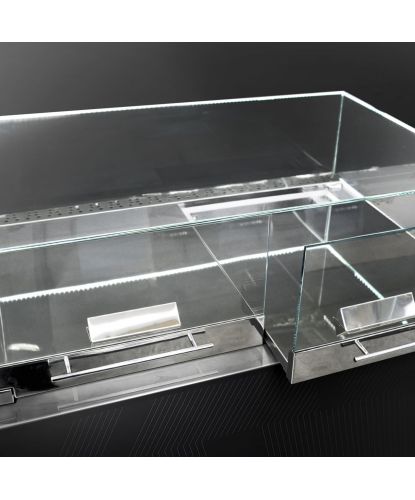 Встраиваемая горизонтальная кондитерская витрина ФИНИСТ Glassier SLIDE DUO GSD-14/65/3 (2)