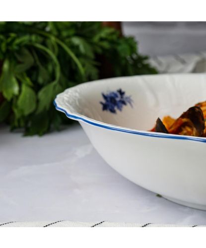 Салатник 1100 мл d 23,6 см h6,7 см Blue Flower P.L. Proff Cuisine [6] (6)