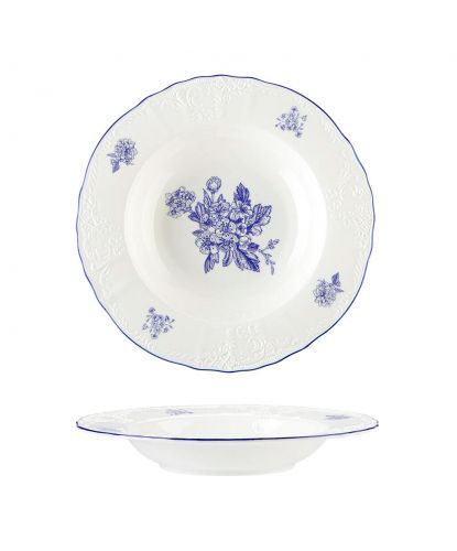 Тарелка глубокая 500 мл d 23,5 см h3,9 см Sea Flower P.L. Proff Cuisine [6] (2)