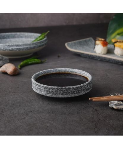 Соусник 60 мл d 8,8 см h2,3 см круглый Stone Untouched Taiga P.L. Proff Cuisine [1] (3)