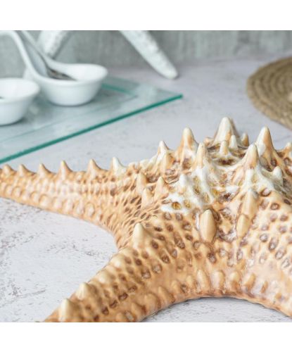 Блюдо для подачи 28*28 см h6 см 100 мл Звезда Pearl Starfish Frutti di Mare P.L. [1] (17)