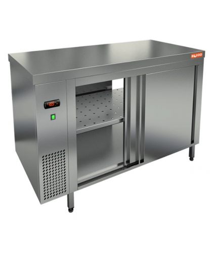 TS T 12 SN O (1200x600x850) тепловой стол-купе сквозной островной, HICOLD RUS (1)