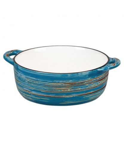 Бульонница 550 мл d 14,5 см h5,5 см Texture Dark Blue P.L. Proff Cuisine [6] (2)