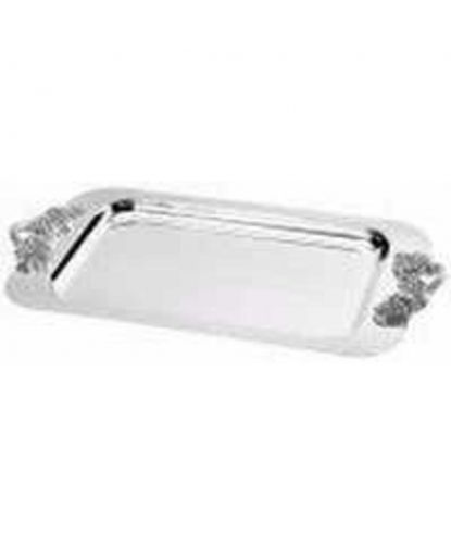 Блюдо прямоугольное 50*27 см (поднос с ручками) нерж. P.L. Proff Cuisine (2)
