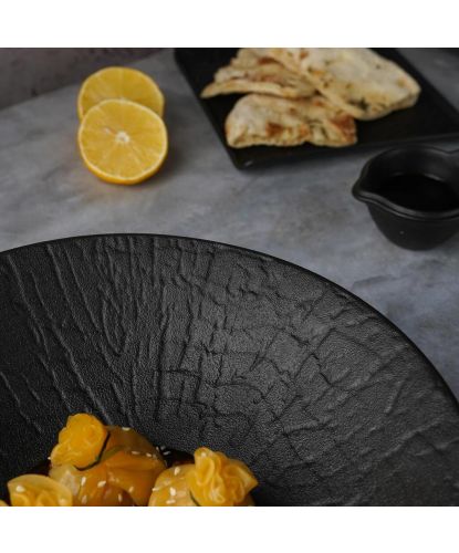 Салатник 1250 мл d 25 см h7 см Black Raw Wood P.L. Proff Cuisine [3] (4)