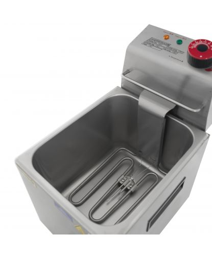 Фритюрница HEF-8L (8 литров) Foodatlas (7)