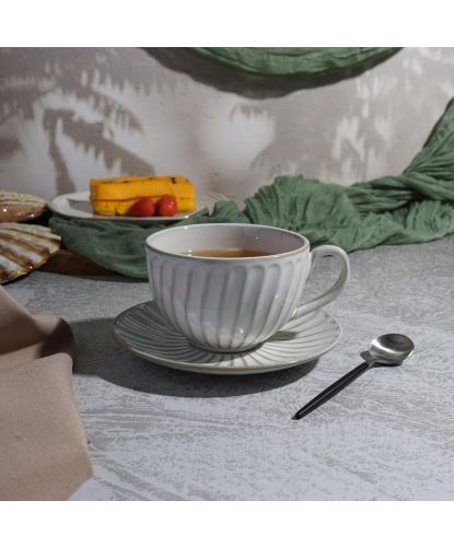 Чайная пара 300 мл d 10,5 см h6,5 см Gray Whirlpool Frutti di Mare P.L. [4] (18)