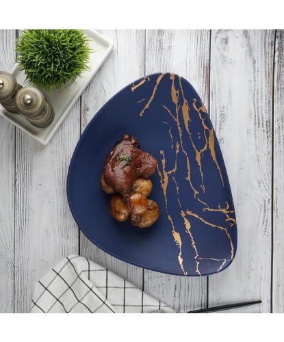 Тарелка 35*28 см Blue Gold P.L. Proff Cuisine [1] (5)