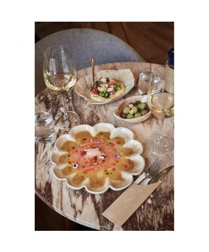 Блюдо круглое d 26 см h2 см Pearl Shell Frutti di Mare P.L. [4] (12)