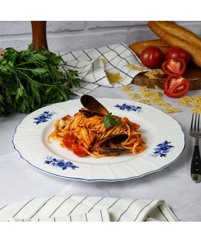 Тарелка d 30,6 см h2,4 см Blue Flower P.L. Proff Cuisine [6] (5)