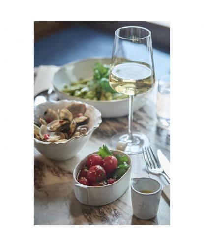 Блюдо овальное 15*8 см h4 см 200 мл Gray Oval Bucket с ручками Frutti di Mare P.L. [1] (17)