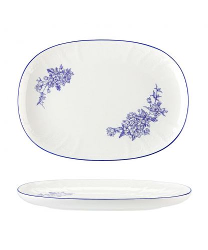 Блюдо овальное 31*21,7 см h3 см Sea Flower P.L. Proff Cuisine [1] (2)