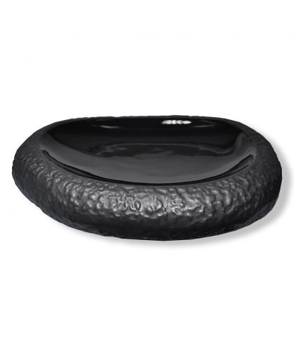 Блюдо овальное 28*22 см Organic Black P.L. Proff Cuisine [3] (2)