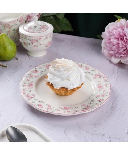 Тарелка d 21 cм Retro Ritz-La Vie En Rose Noble [6] (2)