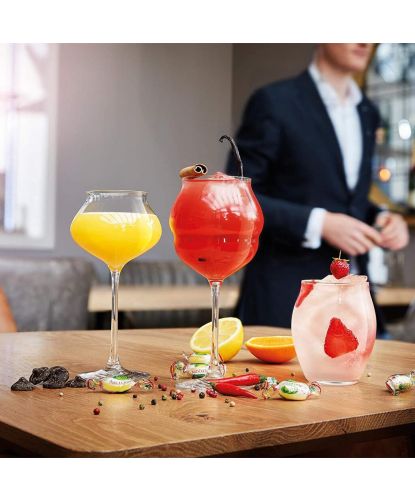 Бокал для вина 400 мл хр. стекло "Макарон Фэсинейшн" d 9,5 см h20 см Chef&Sommelier [6] (3)