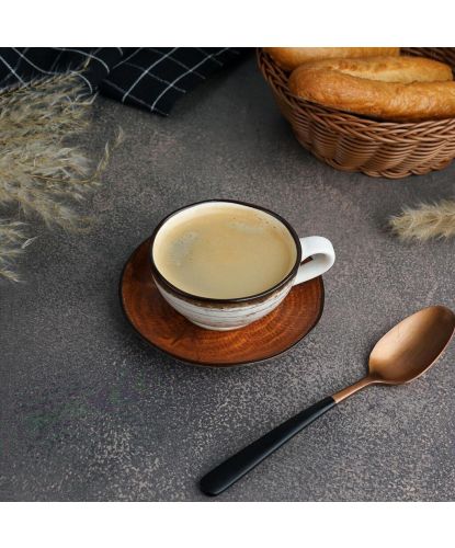 Кофейная пара 75 мл d 7,2 см h3,9 см Wood Fusion P.L. Proff Cuisine [6] (3)