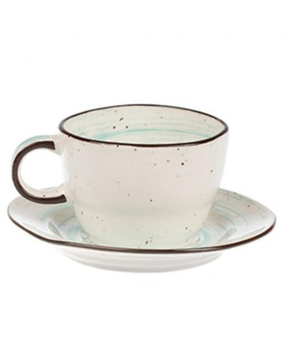 Чайная пара 200 мл d 8,5 см h6 см Coral Fusion P.L. Proff Cuisine [6] (2)