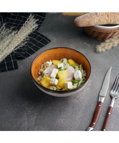 Салатник 700 мл d 15,5 см h6,4 см Wood Fusion P.L. Proff Cuisine [4] (3)