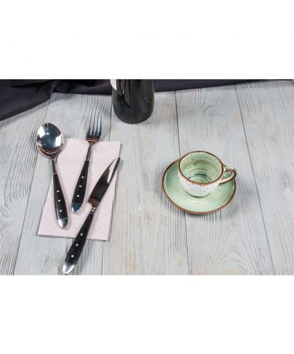 Кофейная пара 90 мл d 6,4 см h4,8 см Blue Lake Fusion P.L. Proff Cuisine [6] (6)