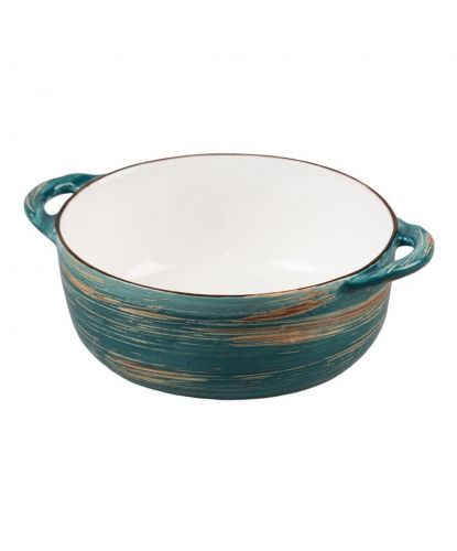 Бульонница 550 мл d 14,5 см h5,5 см Texture Dark Green P.L. Proff Cuisine [6] (2)