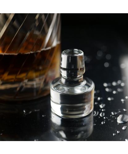 Графин 0,9 л штоф с крышкой Prestige h22,7 см d 11 см стекло P.L. - BarWare [1] (3)