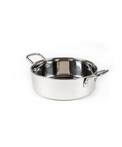 Кастрюля для подачи 15 см h5 см 800 мл круглая нерж. P.L. Proff Cuisine (2)