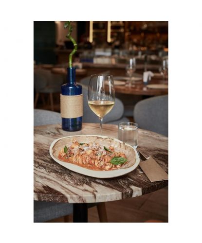 Блюдо овальное 32,5*20 см h7 см 100 мл Pearl Shell Frutti di Mare P.L. [1] (19)