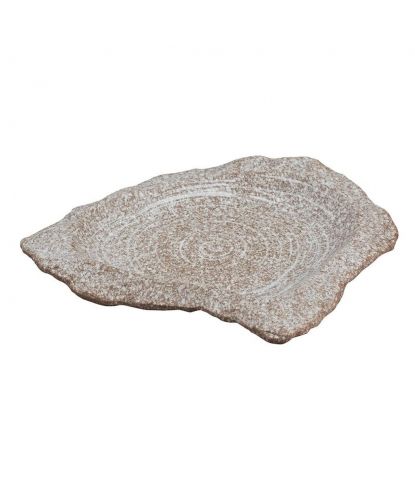 Блюдо для подачи 29*25 см h3 см Brown Crush Untouched Taiga P.L. Proff Cuisine [1] (2)