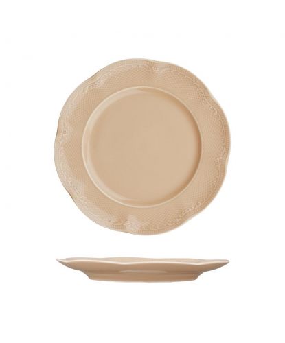 Тарелка d 18 см h2,3 см Aristocrat Peach Tea Noble [6] (4)