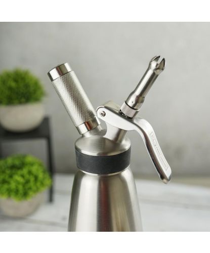 Сифон (кремер) для взбивания сливок 1 л (до +70°C) нерж. GASTRO INOX THERMO P.L. Proff Cuisine (3)