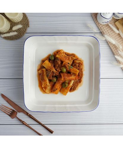 Салатник 1800 мл 25*25 см h6 см квадратный Sea Flower P.L. Proff Cuisine [6] (7)
