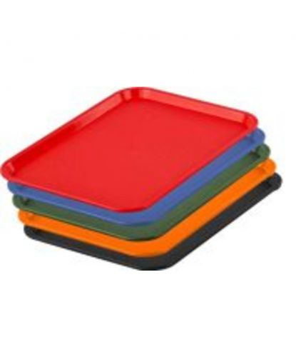 Поднос 44,5*34,5*2,3 см зеленый Fast-Food пластик P.L. - BarWare (2)